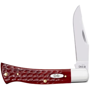 Case XX Corn Cob Jig Red Bone Case Axe Handle #10299 - front view