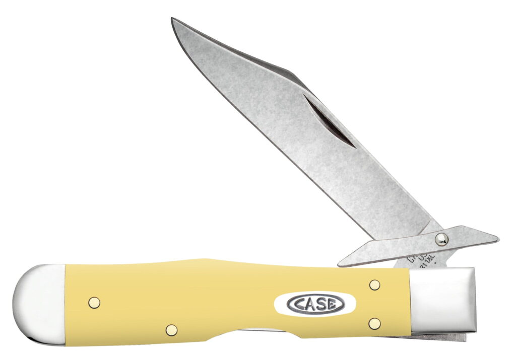 Case XX Yellow Synthetic Cheetah Cub #81086 - front view